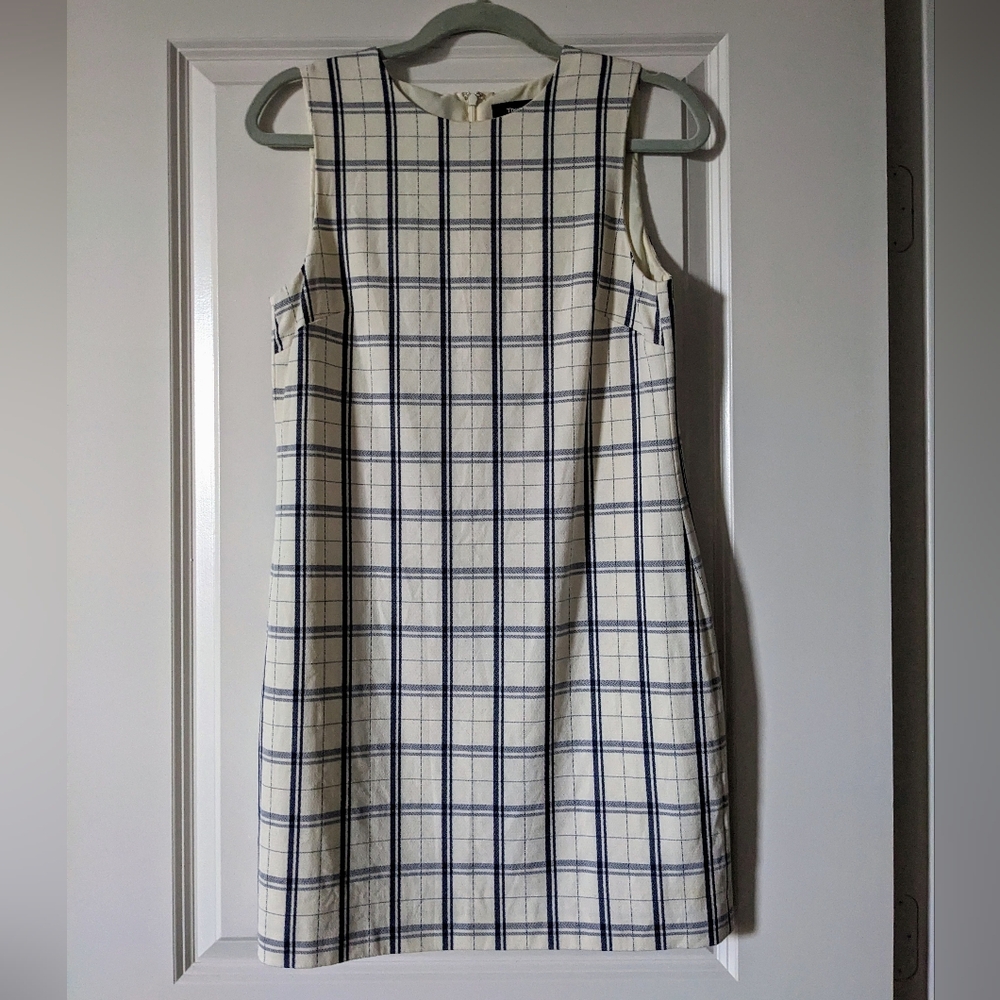 Theory Printed Shift Dress